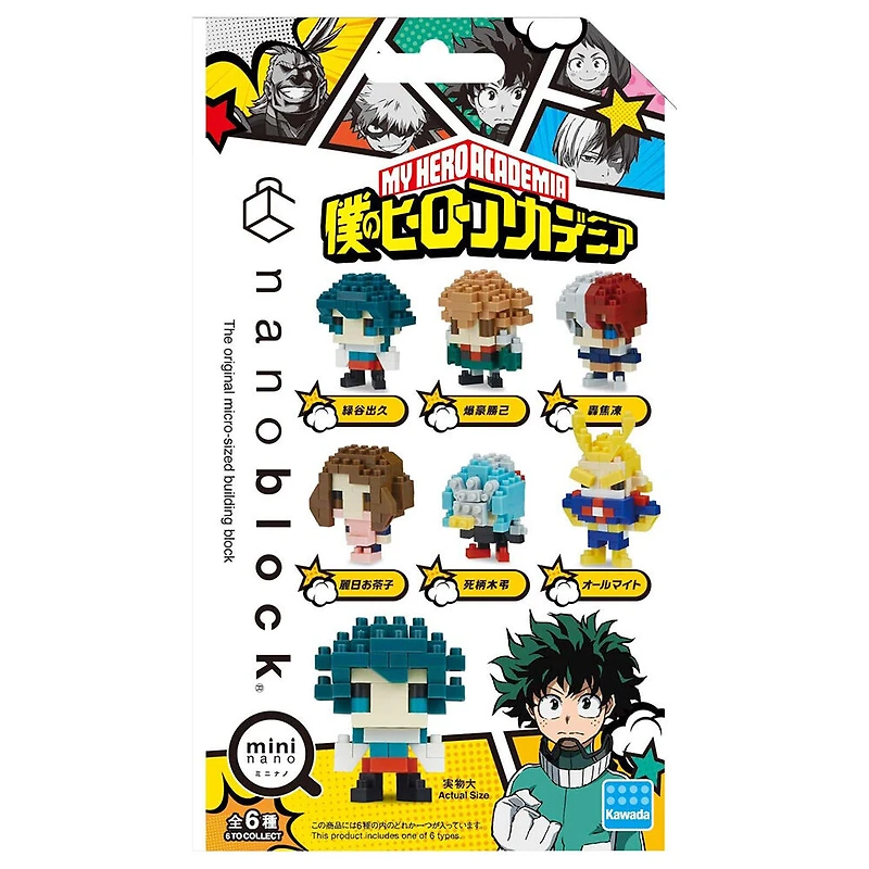 Nanoblock - My Hero Academia Characters - Divers