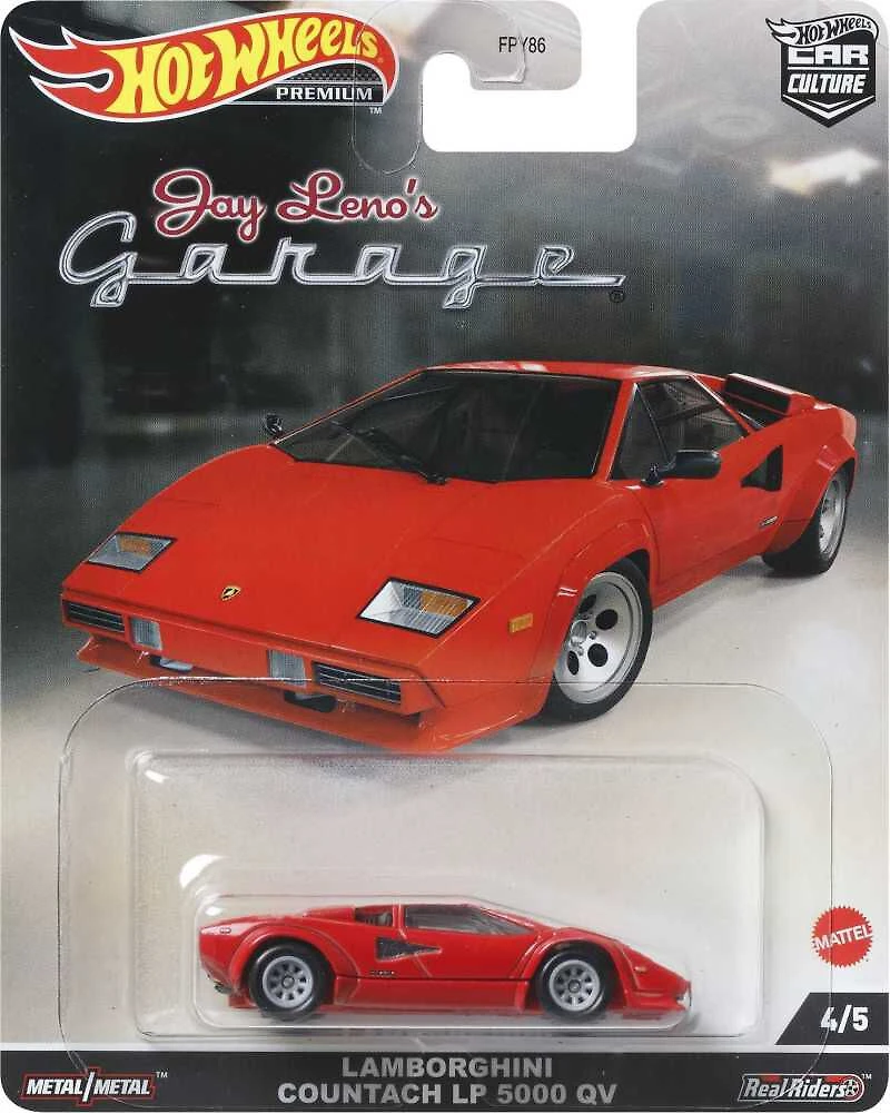 Hot Wheels Car Culture Circuit Legends Lamborghini Countach Pace Car Vehicle