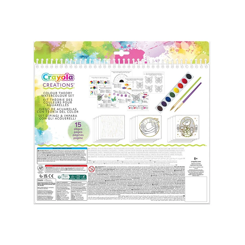 Crayola Creations Colour Theory Watercolour Set
