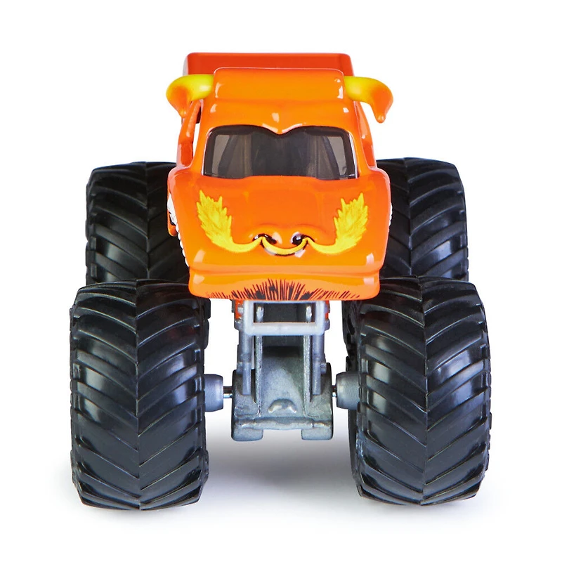 Monster Jam, Monster truck El Toro Loco officiel, véhicule en métal moulé, série True Heavy Metal , échelle 1:64