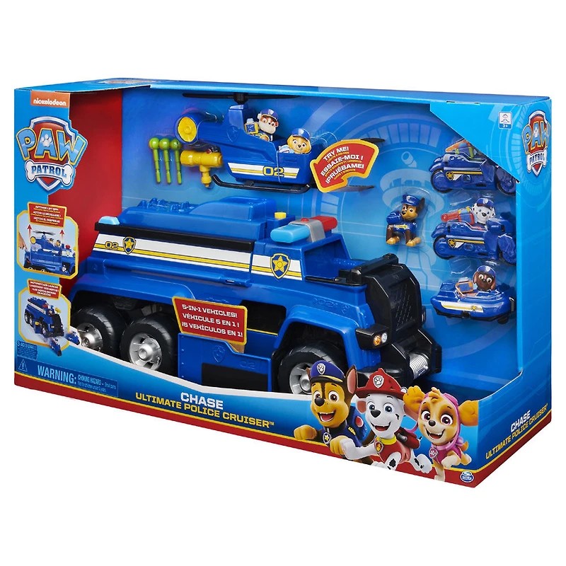 PAW Vehicle Chase Dlx Police Cruiser