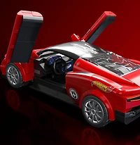 Mattel Brick Shop Hot Wheels Maserati MC20 Building Toy Kit (250 Pieces), for Collectors