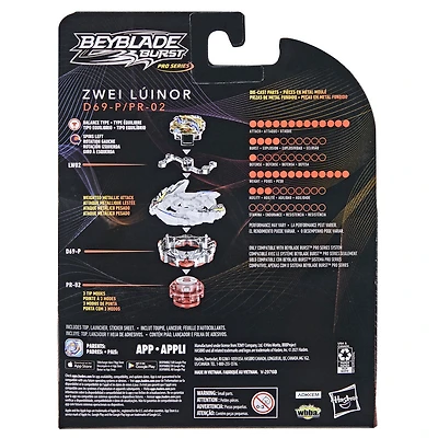 Beyblade Burst Pro Series, Trousse de départ Zwei Luinor