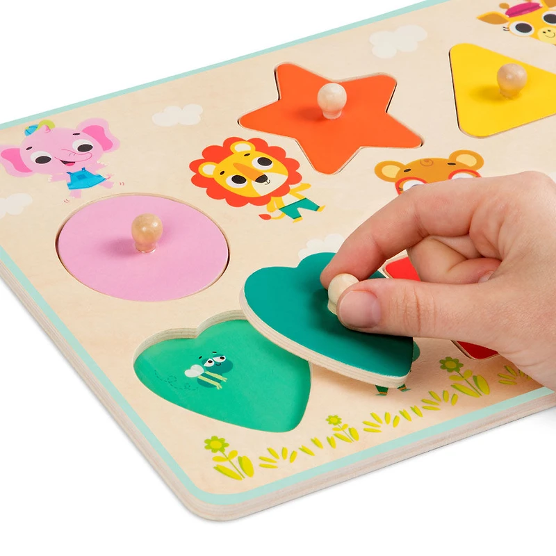 Land of B., Shapely Color Puzzle