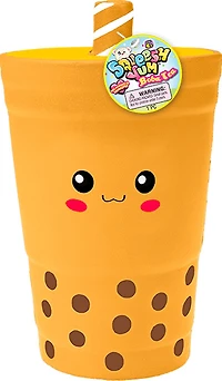 Squeesh Yum Boba Tea Asst. - Édition anglaise - 1 par commande, la couleur peut varier (Chacun vendu séparément, sélectionné au hasard)