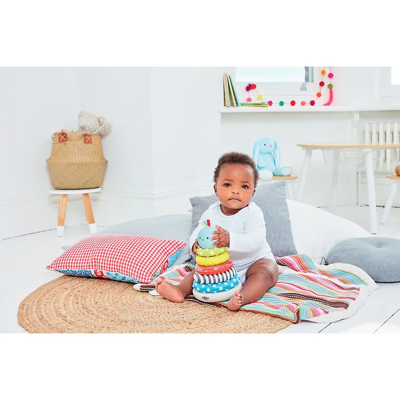 Early Learning Centre Little Senses Glowing Stacking Rings - Édition anglaise - Notre exclusivité