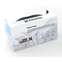 Hurley - Masque de ski SOAR pour jeunes, bleu bébé/rose teint noué