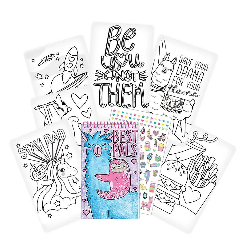 Fashion Angels - Sloth Shaker Compact Portfolio - English Edition