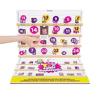 Calendrier de l'Avent de Mini Brands de jouets en édition limitée, avec 4 Minis exclusifs par ZURU