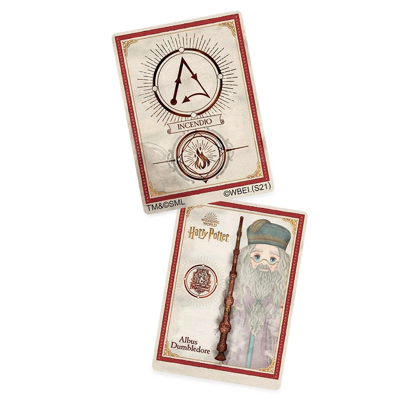 Wizarding World Harry Potter, 12-inch Spellbinding Albus Dumbledore Wand with Collectible Spell Card