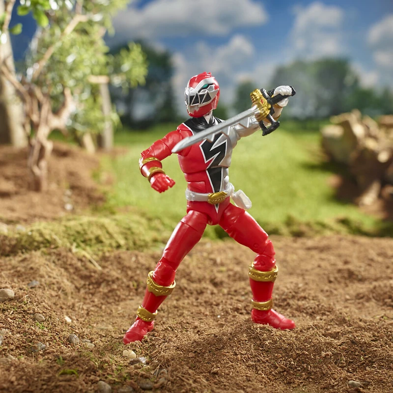 Power Rangers Lightning Collection Dino Fury, Ranger Rouge, figurine