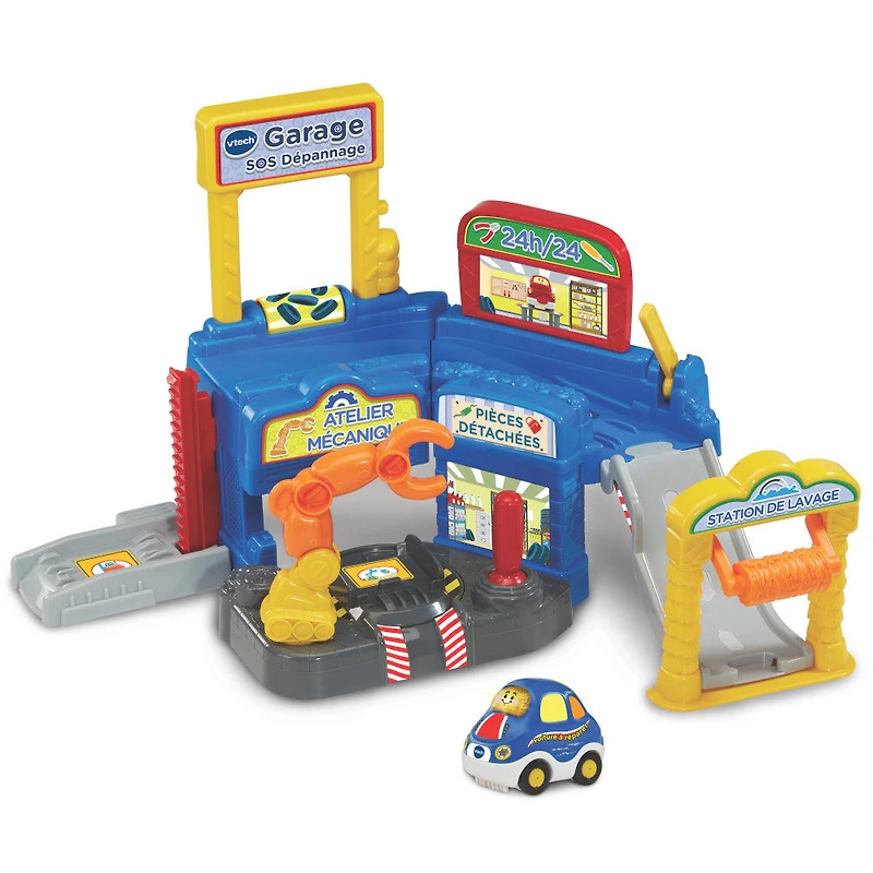 VTech Go! Go! Smart Wheels Speedy Repair Shop - French Edition