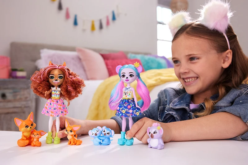 Enchantimals-Gala Enchanté-Famille de Karalee Koala-Coffret - Notre exclusivité