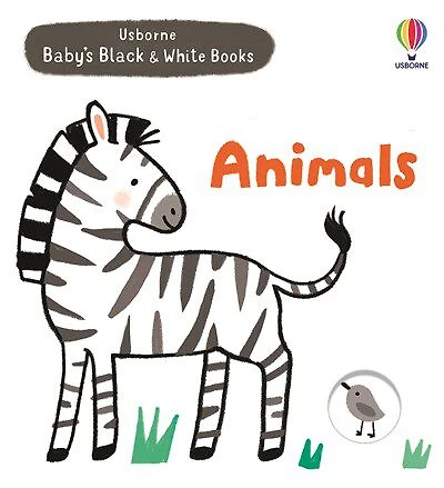 Baby's Black and White Books: Animals - Édition anglaise