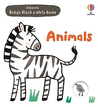 Baby's Black and White Books: Animals - Édition anglaise