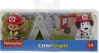 Fisher-Price Little People Figurines et accessoire Pompier et chien