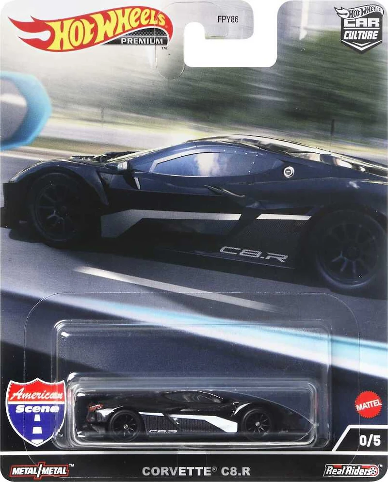 Hot Wheels Car Culture Circuit Legends Corvette C8 Chase Car Vehicle