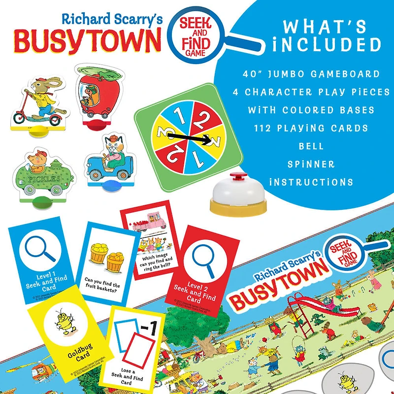 Jeu Cherche Et Trouve Richard Scarry Busytown - Édition anglaise