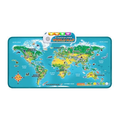 LeapFrog Touch and Learn World Map - English Edition