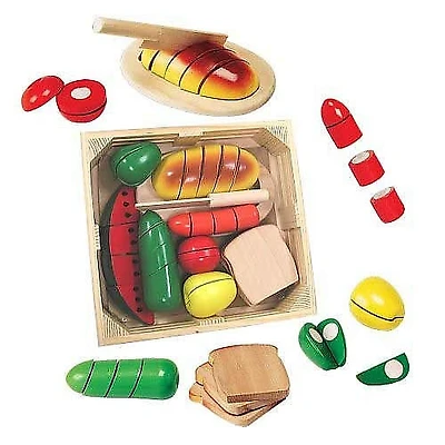 Melissa & Doug - Boîte d'aliments à couper - Édition anglaise