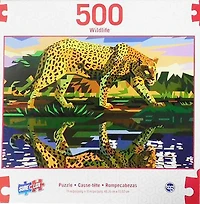 Sure-Lox - Feline Reflections - 500 Piece Jigsaw Puzzle
