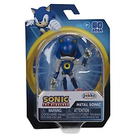Figurines de base Sonic 2,5 pouces avec accessoire - Vague 3 - Sonic métal moderne