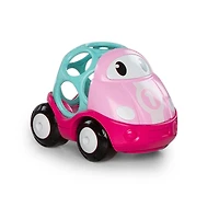 Voiture de course rose