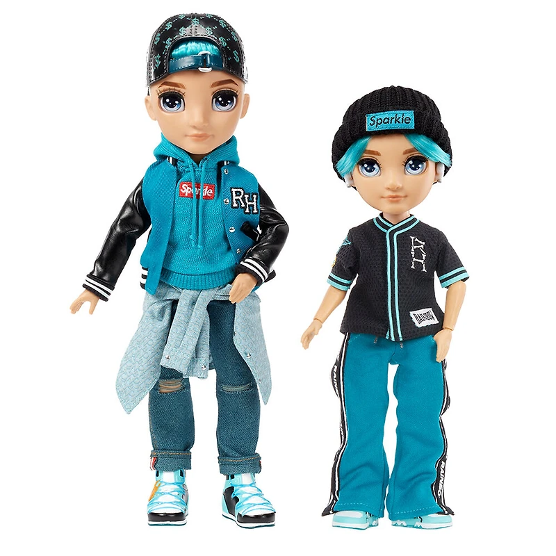 Rainbow High Jr High River Kendall - Poupée-mannequin de 9 po (23 cm) BLEU SARCELLE