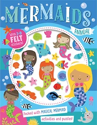 Autocollants En Feutre Sirènes Annuel - Édition anglaise