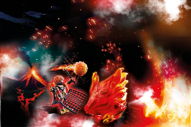 Burnham Raider et fantôme du Feu  - Playmobil