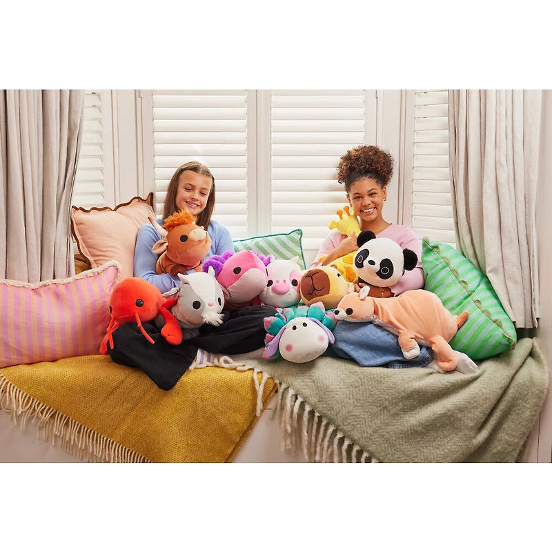 Hug-A-Lumps (Moyen) CONNIE de ZURU, Peluche lestée câline et spongieuse
