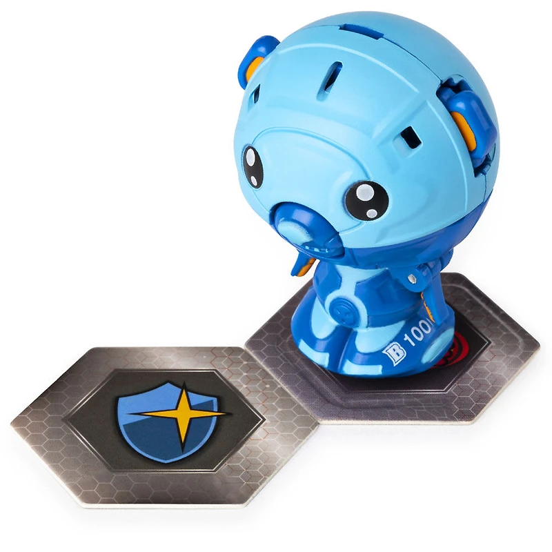 Bakugan, Aquos Cubbo, Créature transformable à collectionner de 5 cm