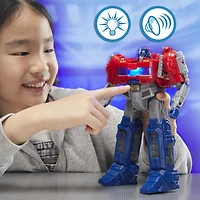 Transformers One Power Flip Optimus Prime (Orion Pax) Interactive Action Figure