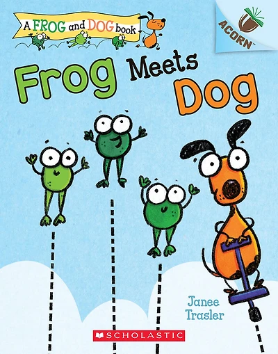 A Frog and Dog Book #1: Frog Meets Dog - Édition anglaise