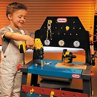 Little Tikes 2-in-1 Buildin' to Learn Motor & Wood Shop