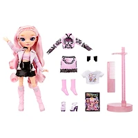 Poupée-mannequin Rainbow Vision Rainbow High Royal Three K-pop - Minnie Choi (rose et lavande)