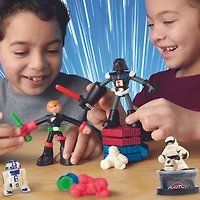 Play-Doh Star Wars Squish & Slice Lightsabers 4 Inch Action Figure Set