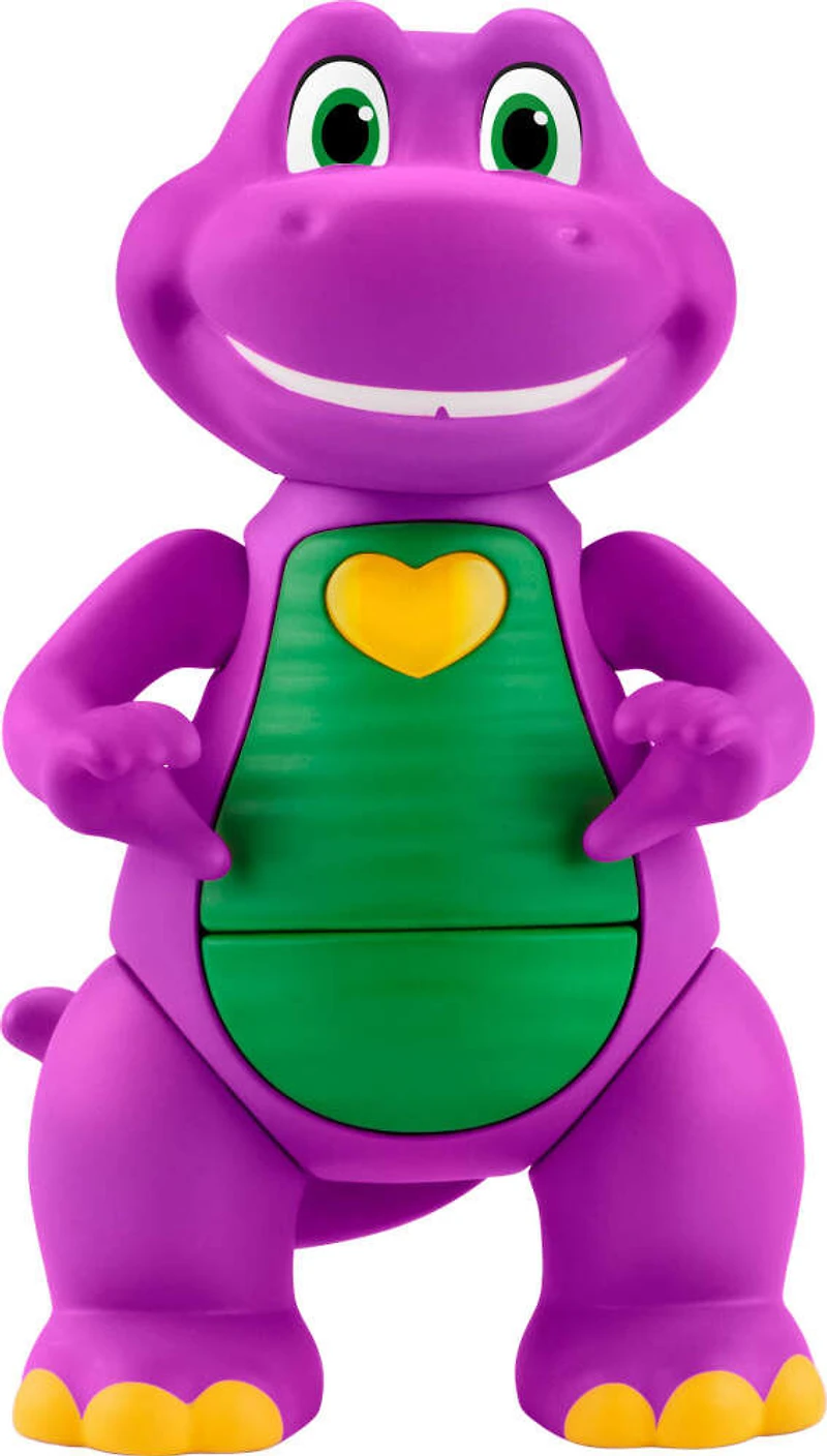 Fisher-Price-Barney Mains en Cur-figurine musicale avec lumières