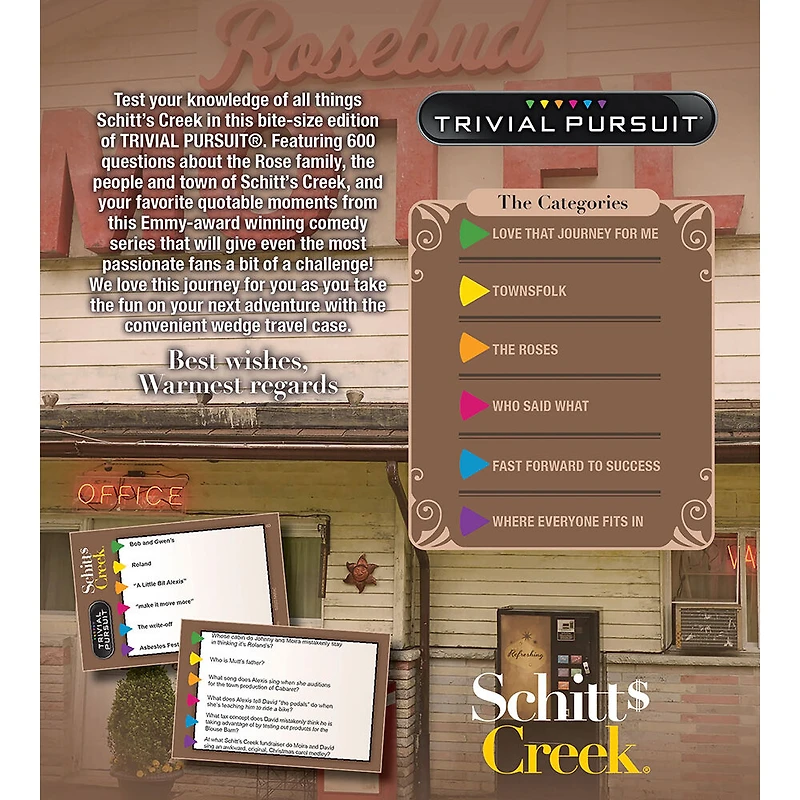 USAopoly TRIVIAL PURSUIT: Schitt's Creek Edition - English Edition