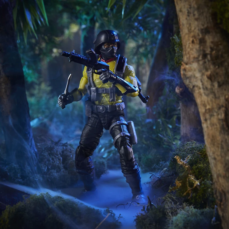 G.I. Joe Classified Series, figurine Python Patrol Officer 56 de collection, accessoires, emballage spécial