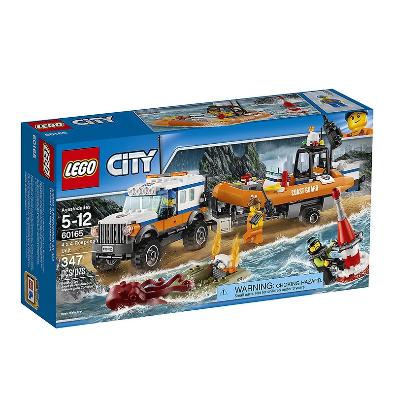 LEGO City Coast Guard 4 x 4 Response Unit 60165