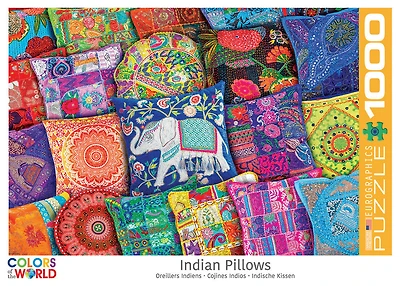 Eurographics Indian Pillows 1000 Piece Puzzle