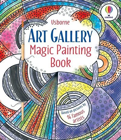 Art Gallery Magic Painting Book  - Édition anglaise
