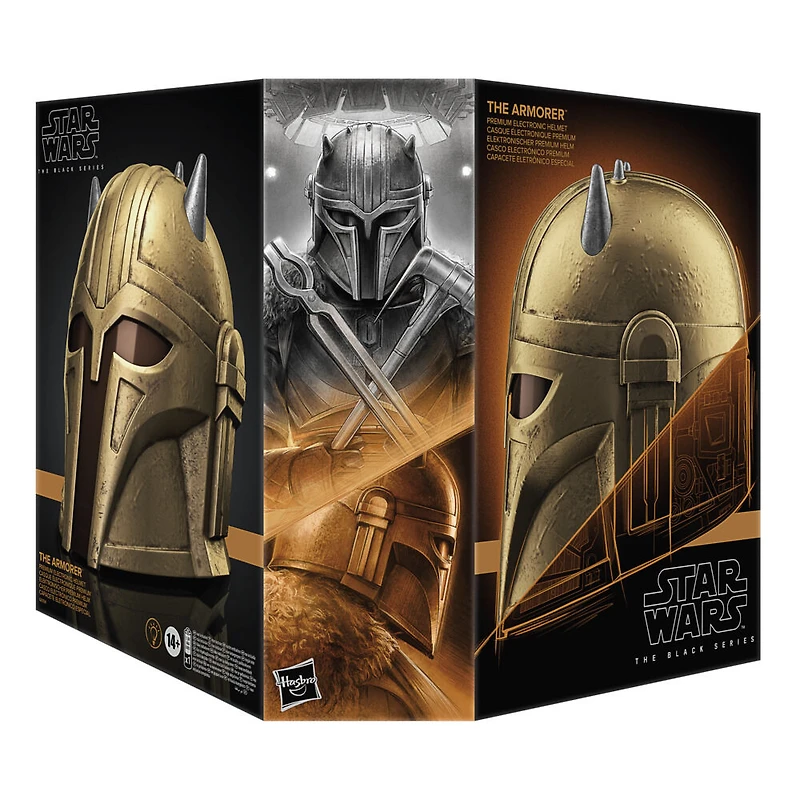 Star Wars The Black Series The Armorer, casque électronique premium, article de cosplay pour adulte