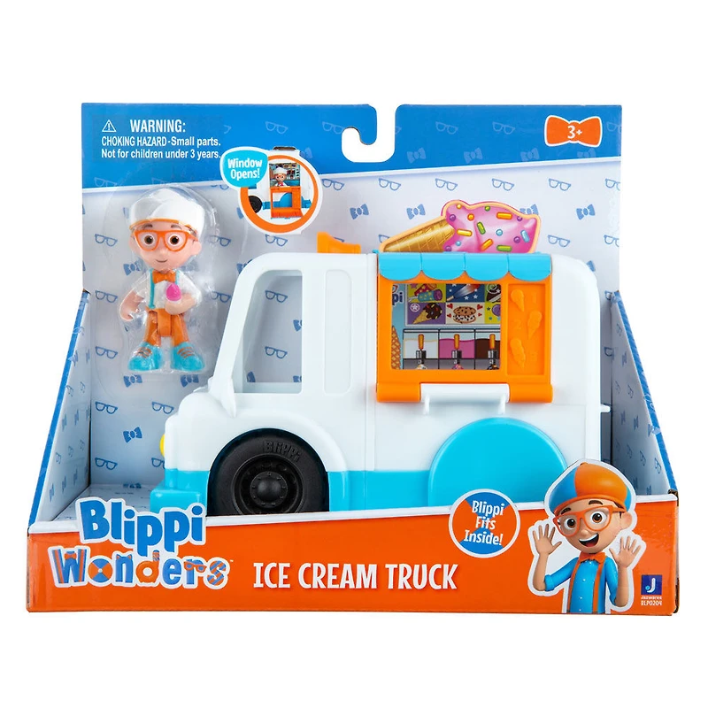 Camion à crème glacée animé Blippi