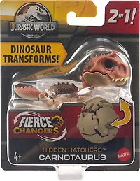 Jurassic World Transformation Féroce Éclosions cachées uf en Carnotaure