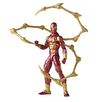 Marvel Legends Series Spider-Man, figurine Iron Spider de 15 cm, inclut 2 accessoires