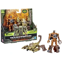 Transformers: Rise of the Beasts, Beast Alliance, Pack de 2 Beast Combiners Scourge et Predacon Scorponok, 12,5 cm