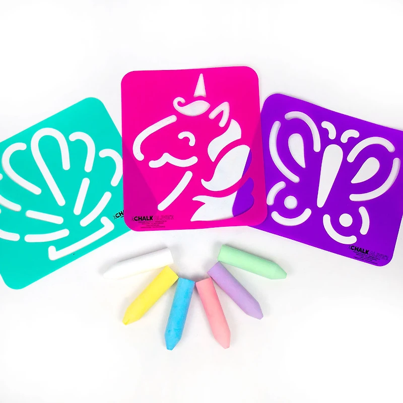 Chalk Alive Unicorn/Mermaid/Butterfly As