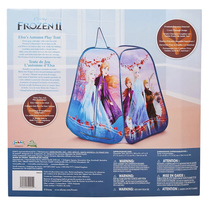 Frozen II Character Tent